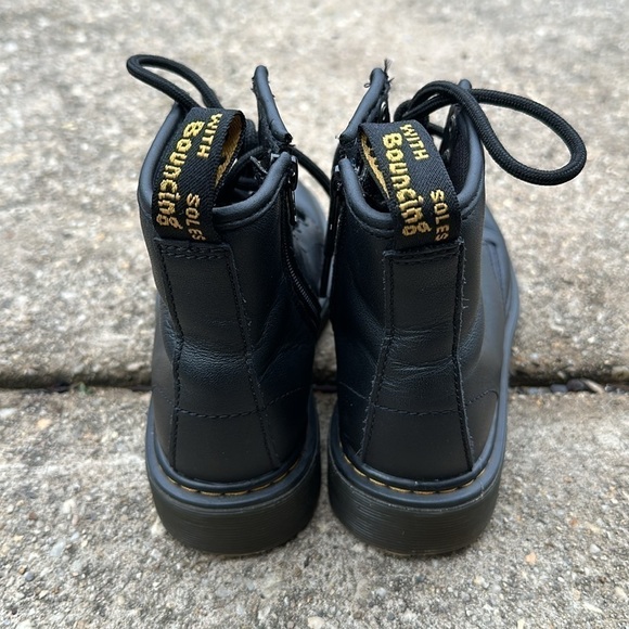 Dr. MartensKids' 1460 Softy T Leather Lace-Up Combat Boots Size US 1 - Picture 5 of 8
